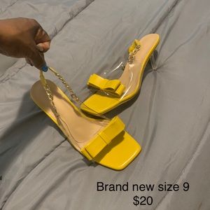 Clear shoes